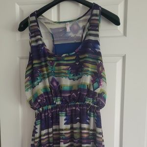 Dress spring mid thigh length